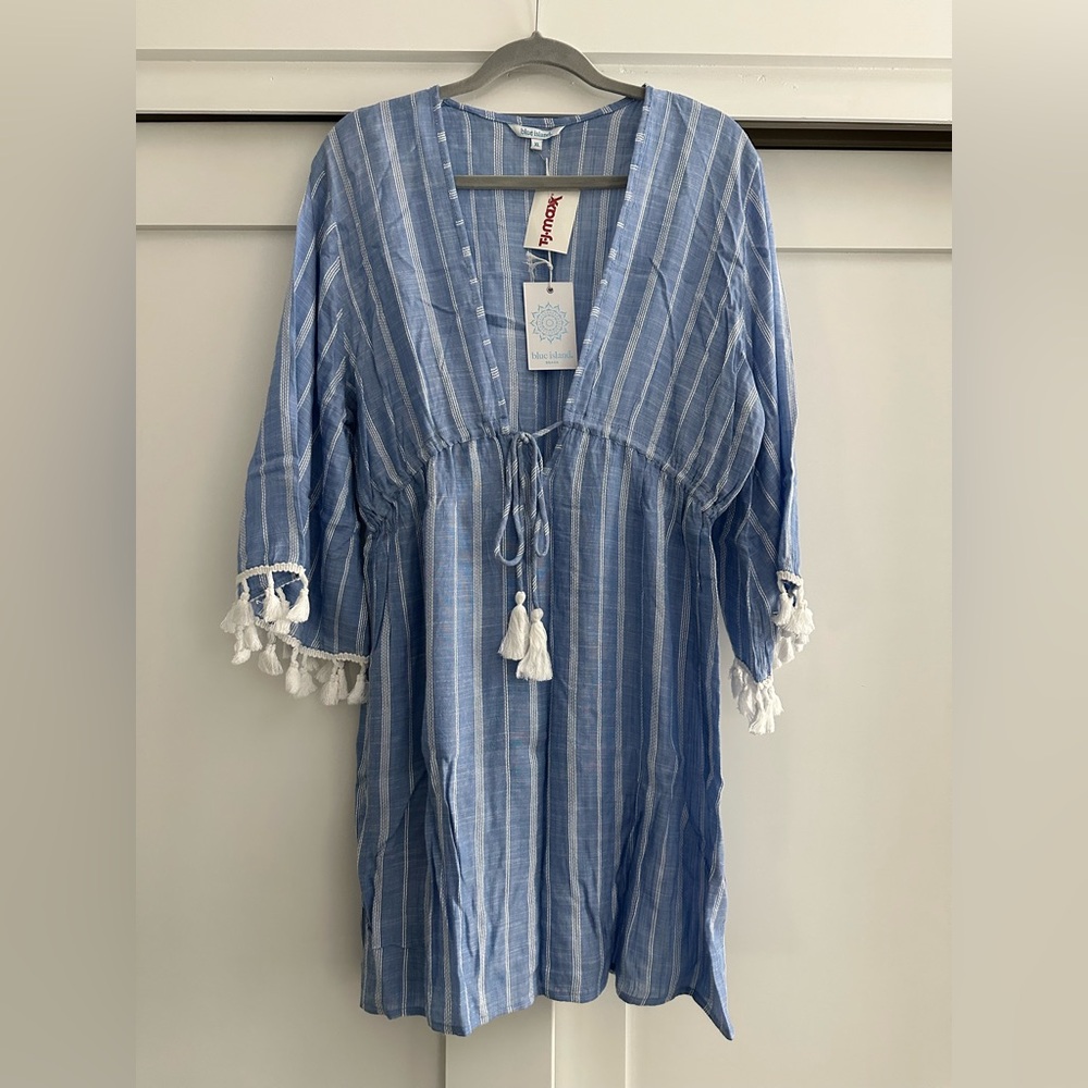 Blue Island Beachwear Cover up